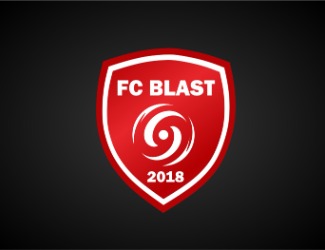 Herb - FC BLAST - projektowanie logo - konkurs graficzny
